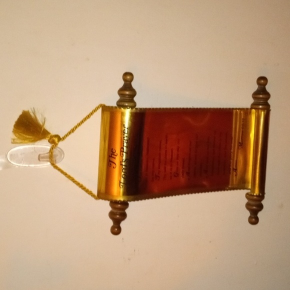 A "Lord's Prayer" Scroll Plaque - Picture 5 of 6